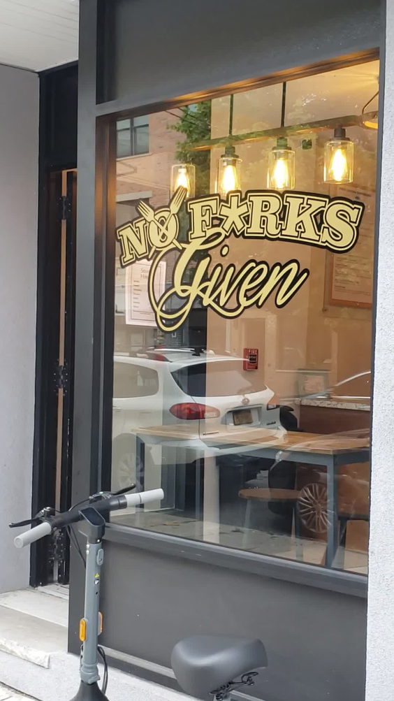 No Forks Given