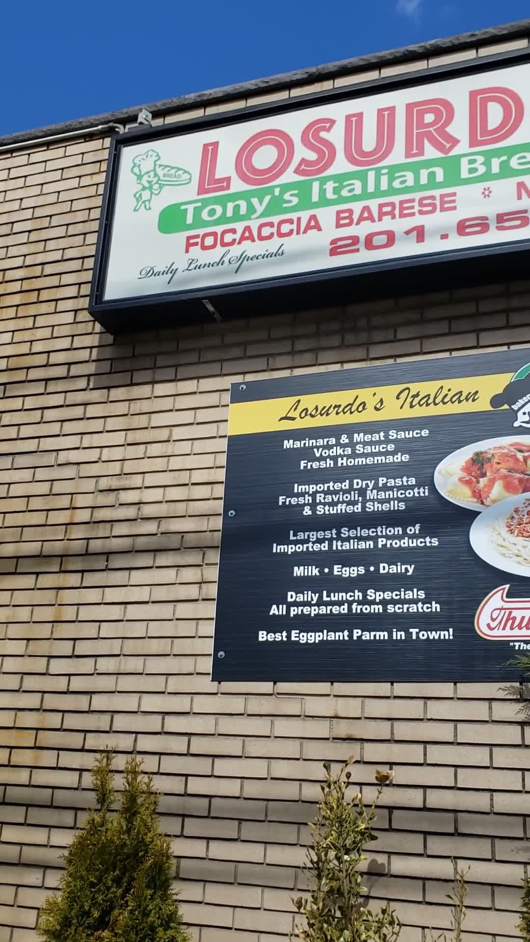 Video review of Losurdo Brothers / Tony's Italian Bakery & Deli