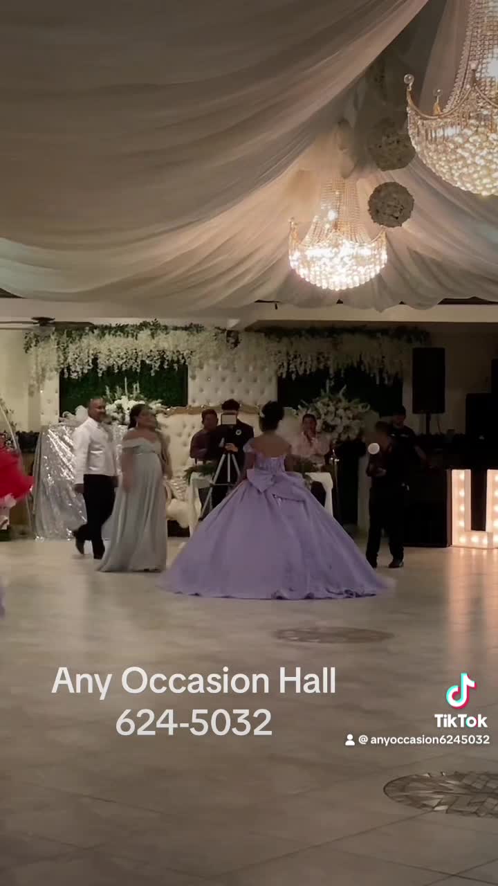 Any Occasion Hall 624-5032