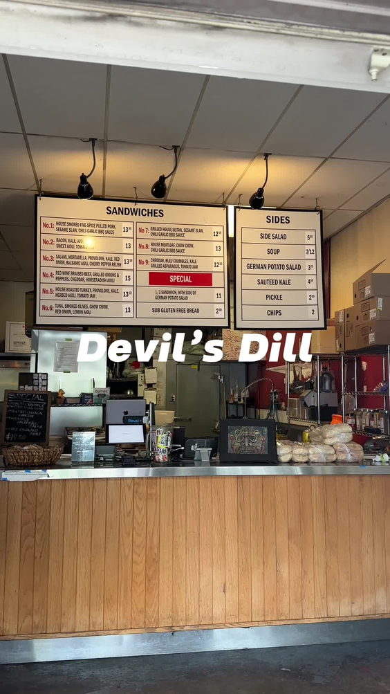 Devil's Dill Sandwich Shop