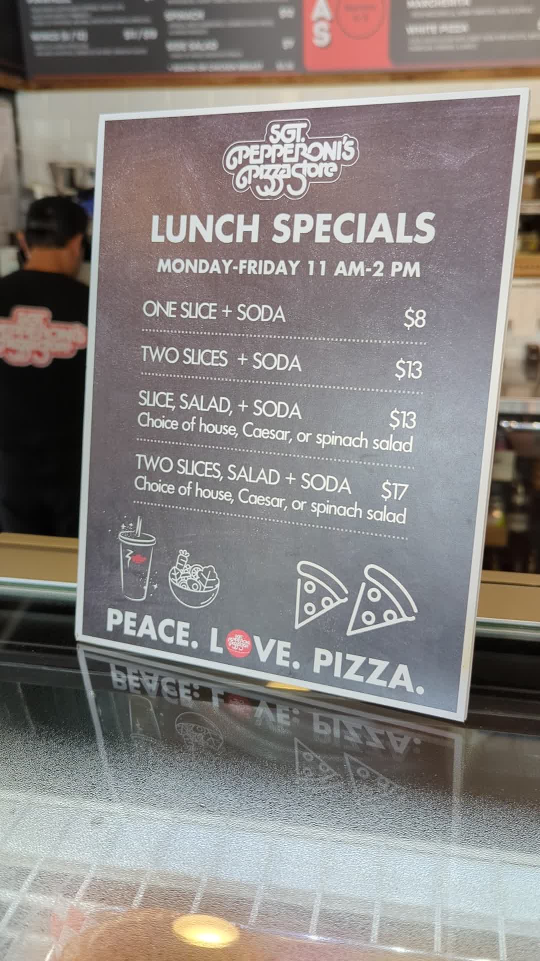 Sgt. Pepperoni’s Pizza Store