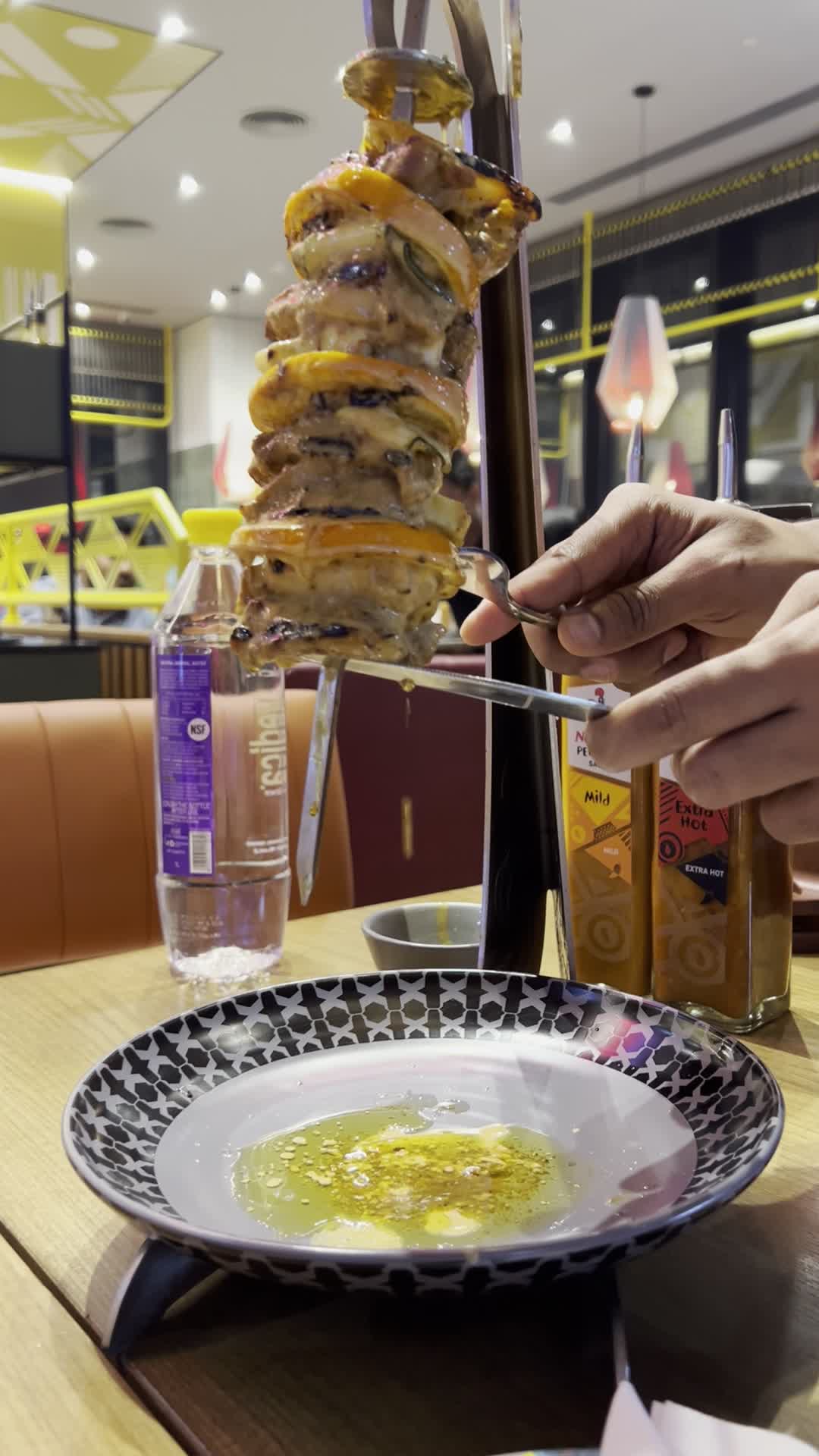 Video review of Nando's