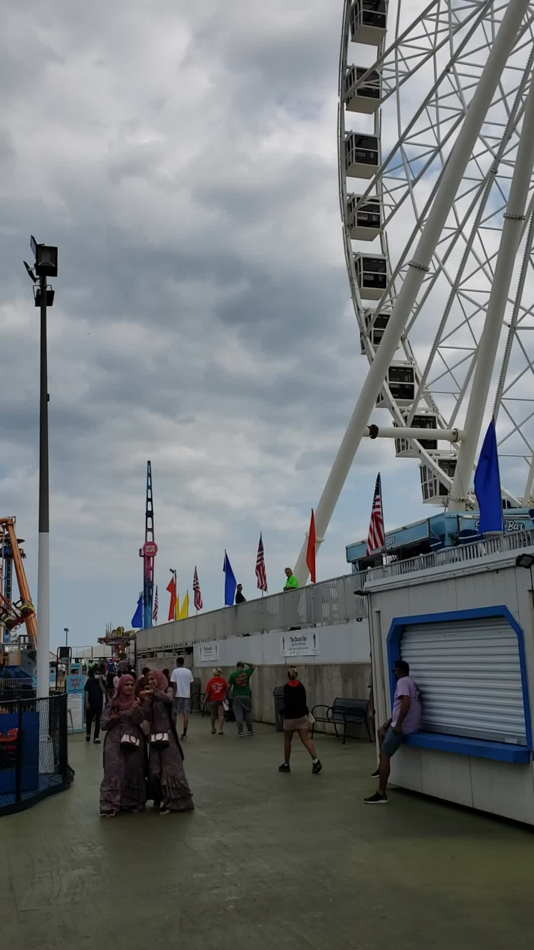 Video review of Steel Pier Amusements