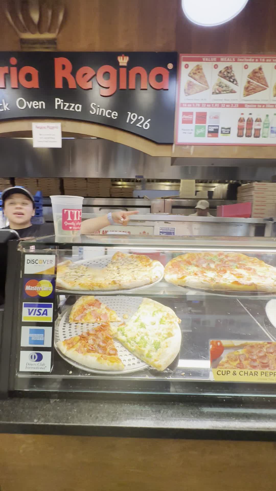 Video review of Regina Pizzeria