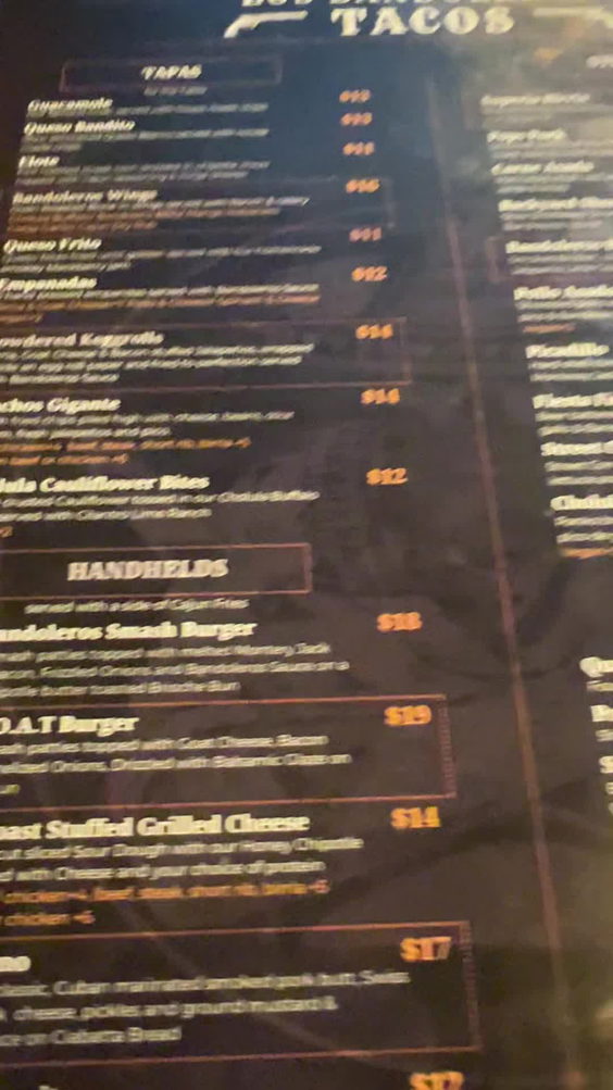 Los bandoleros tacos
