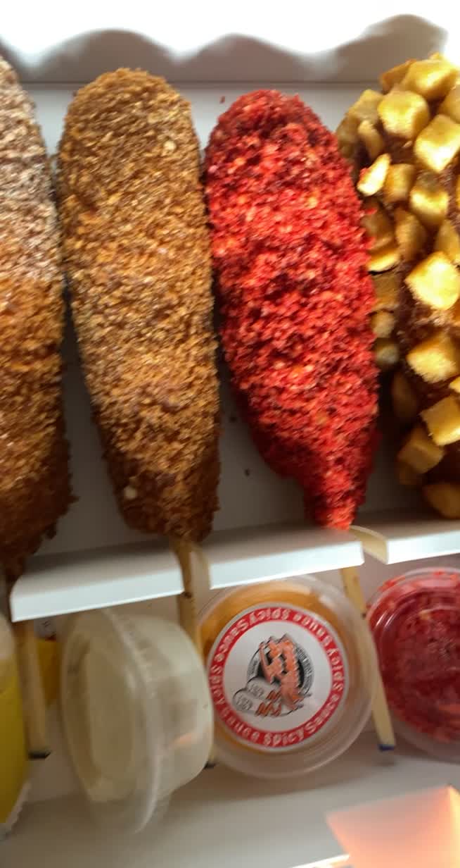 Two Hands Seoul Fresh Corn Dogs