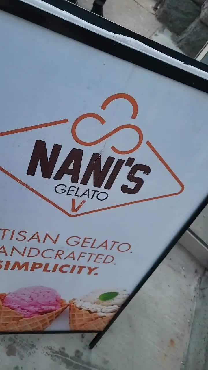 Video review of Nanis Gelato