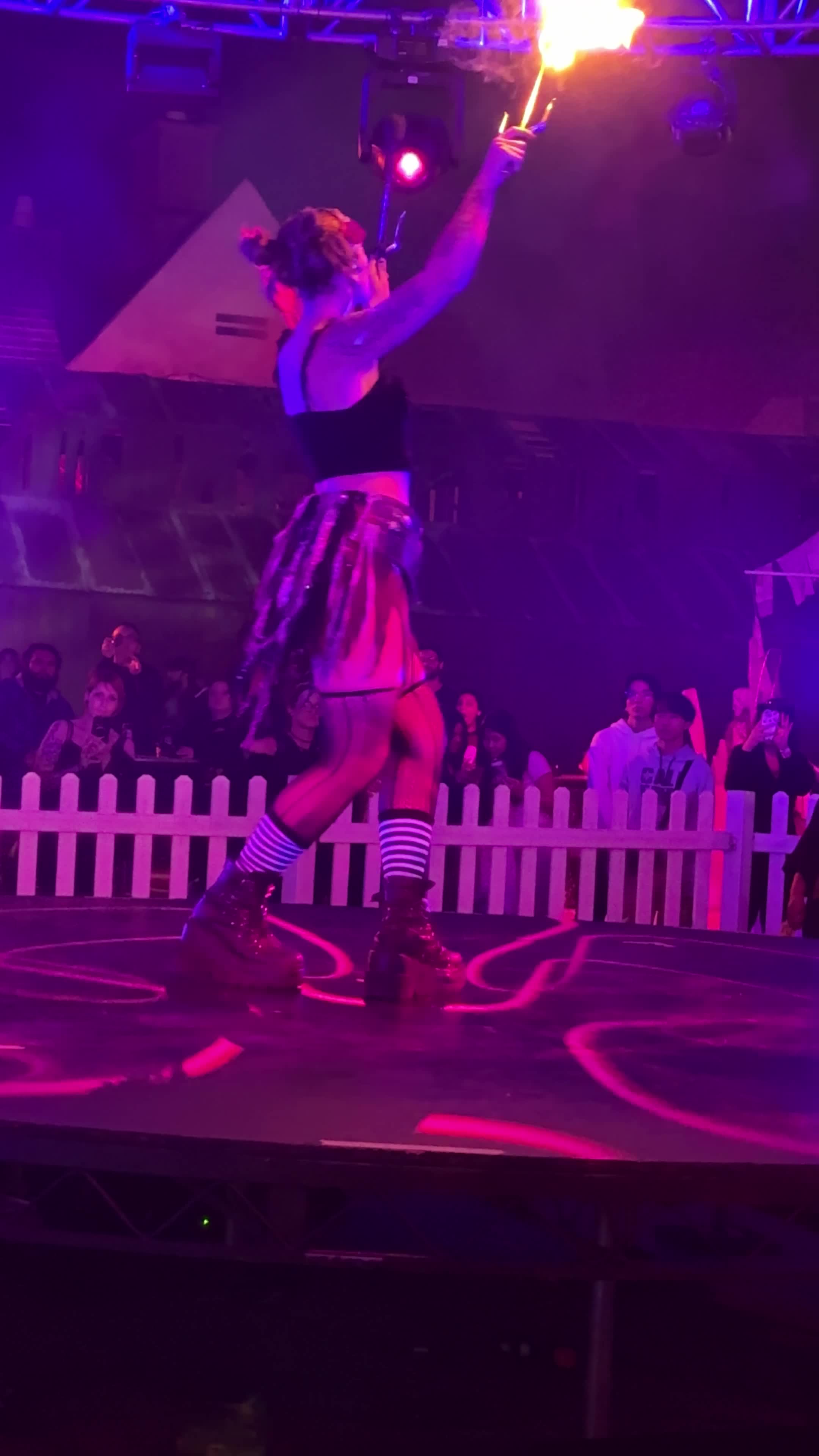 Video review of Queen Mary Dark Harbor - The Cage Maze