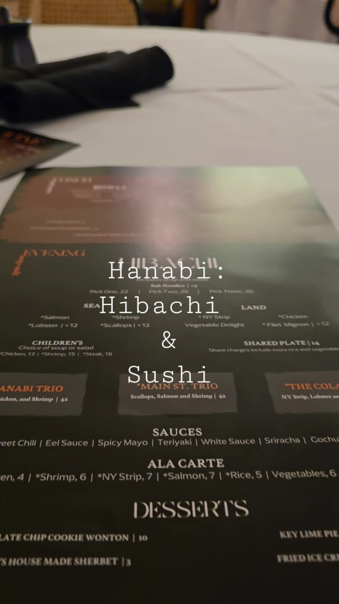 Hanabi Hibachi & Sushi