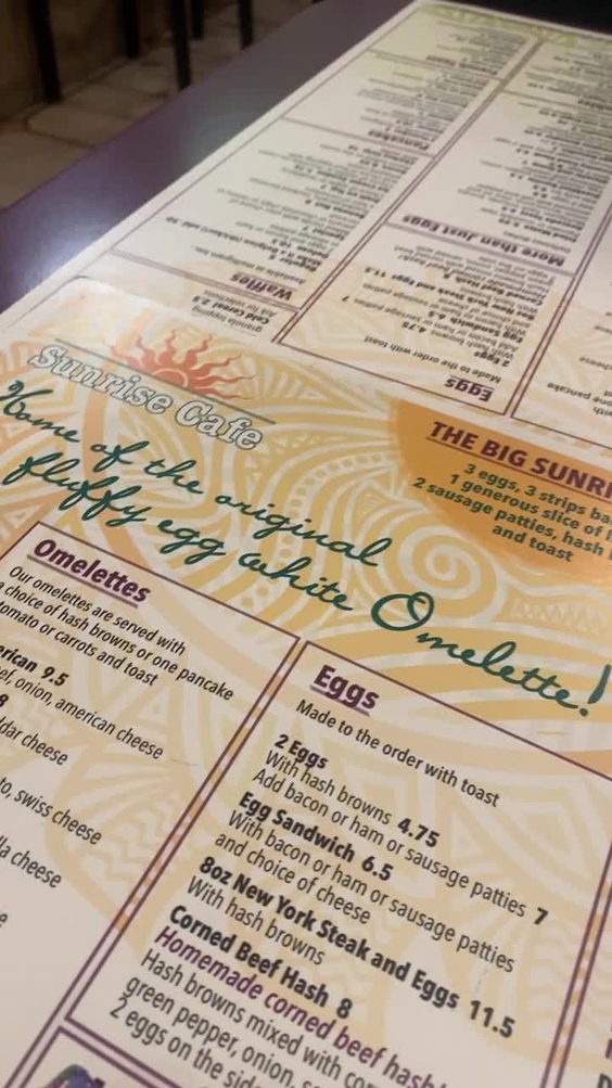 Sunrise Cafe