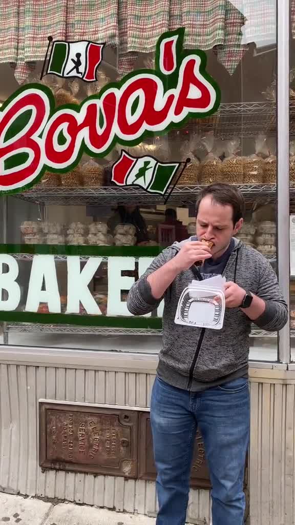 Video review of Bova's Bakery