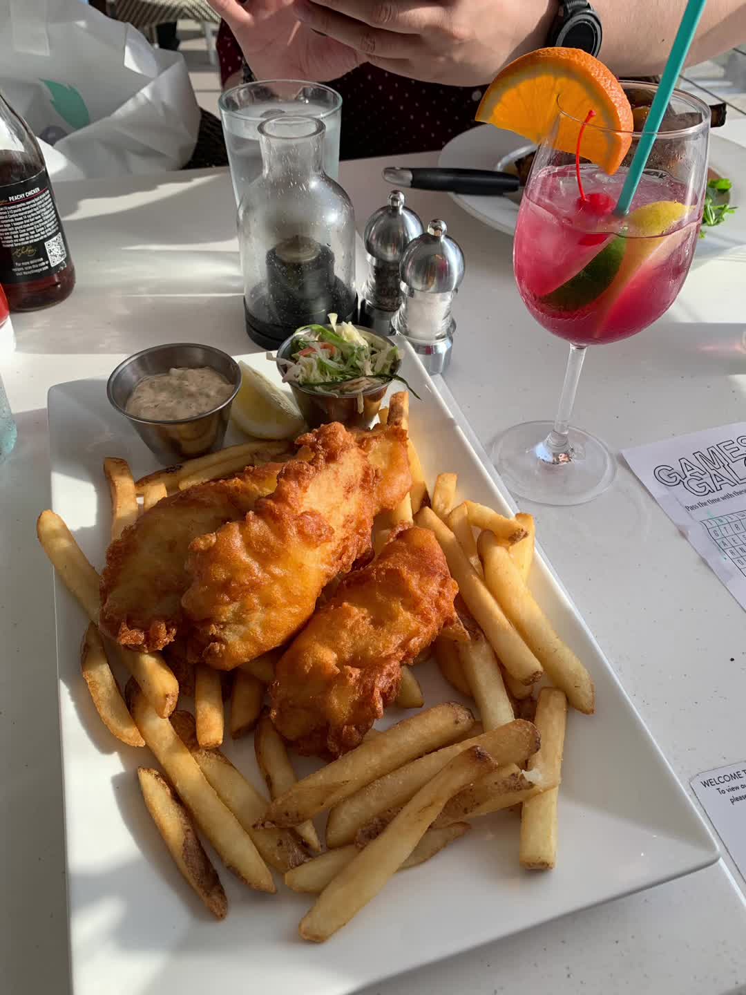 Video review of The Mooring Seafood Kitchen & Bar