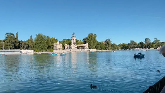 Estanque del Palacio de Cristal
