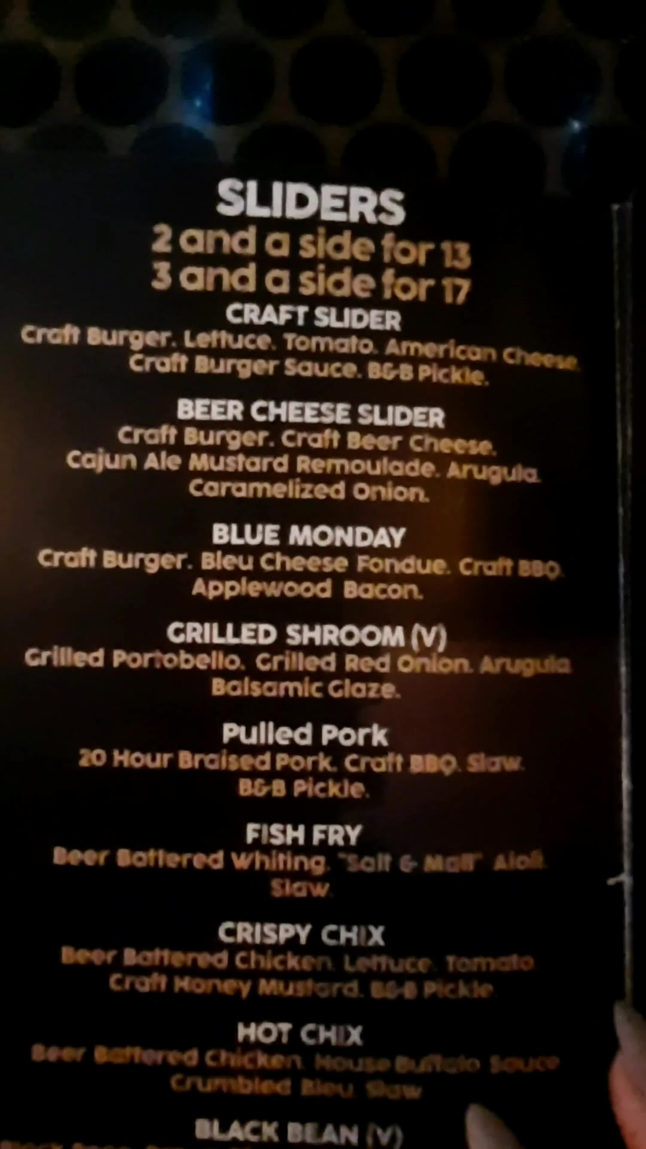 Craft Bar + Kitchen