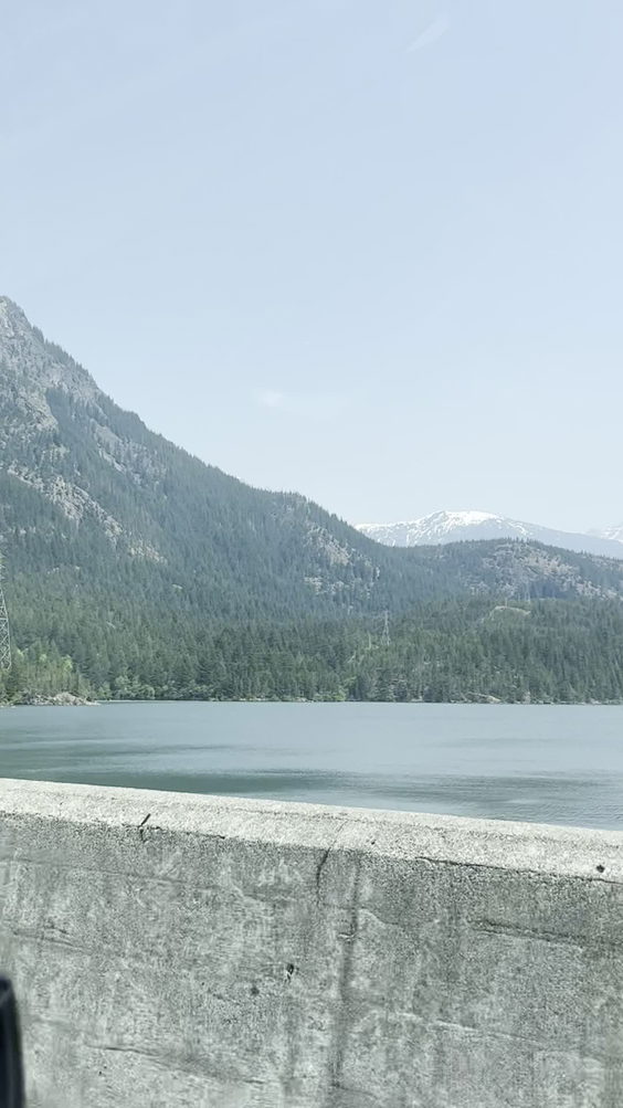 Diablo Lake At North Cascades National Park