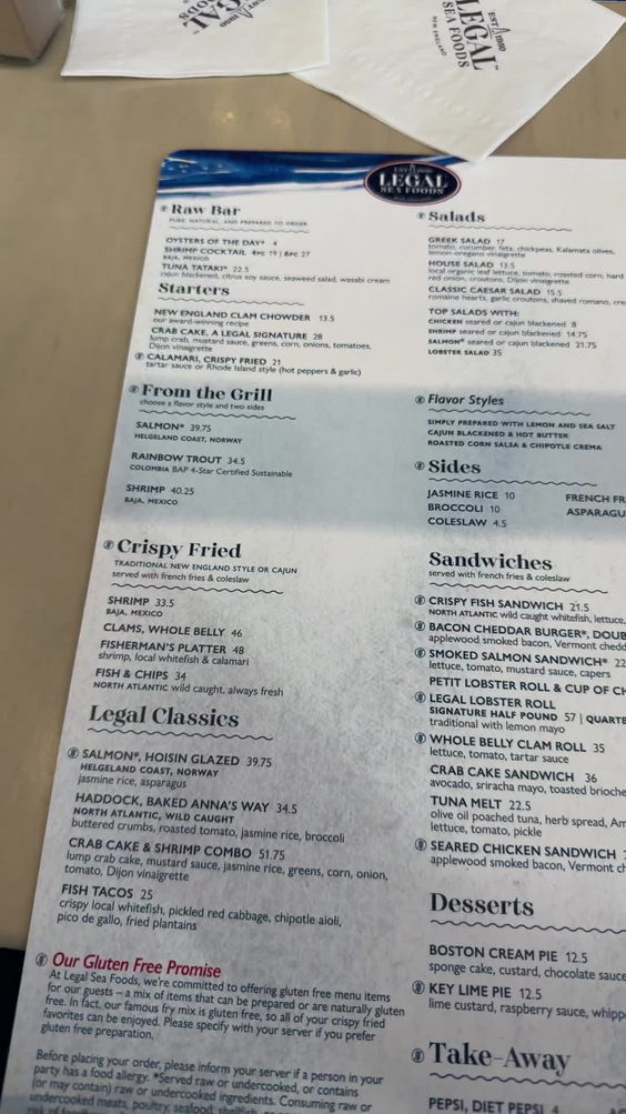 Legal Sea Foods