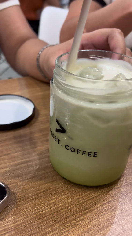 but first, coffee