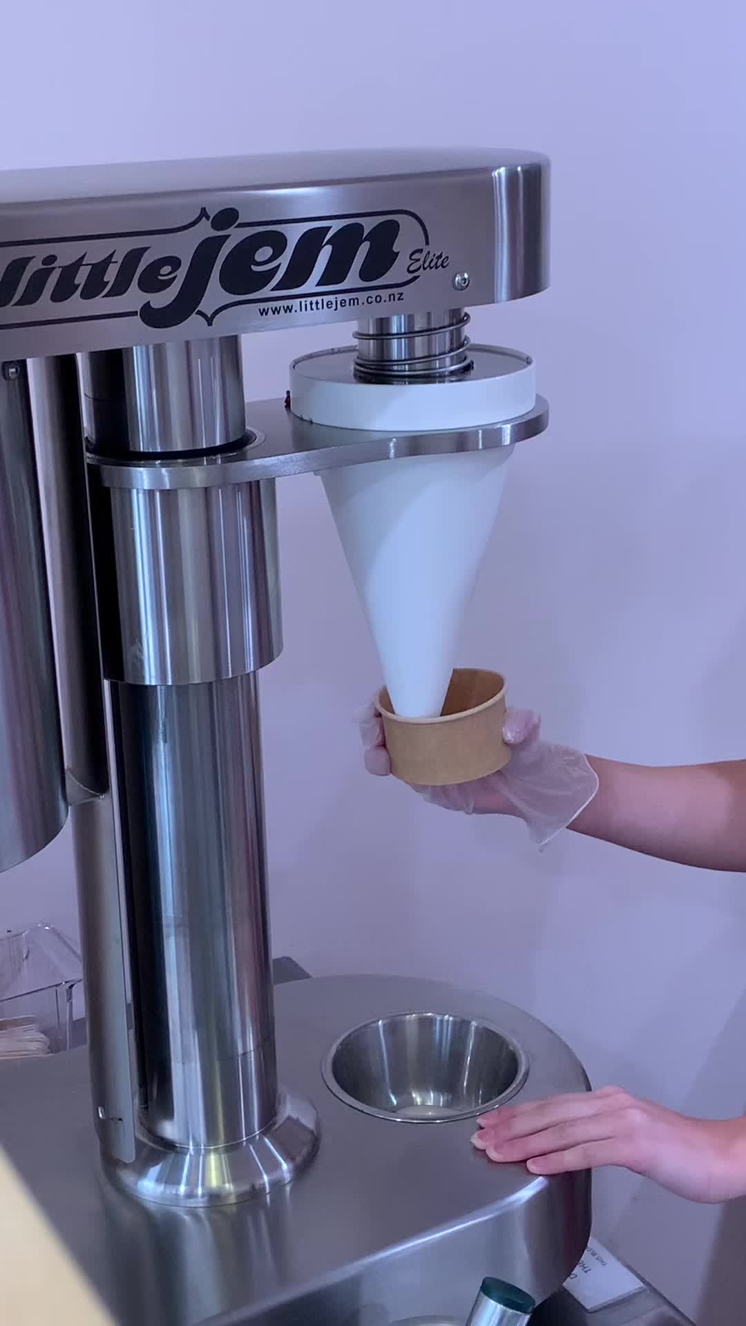 Violets Real Fruit Ice Cream