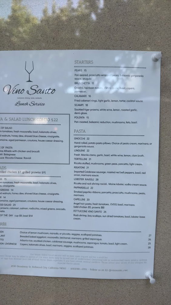 Vino Santo Bistro