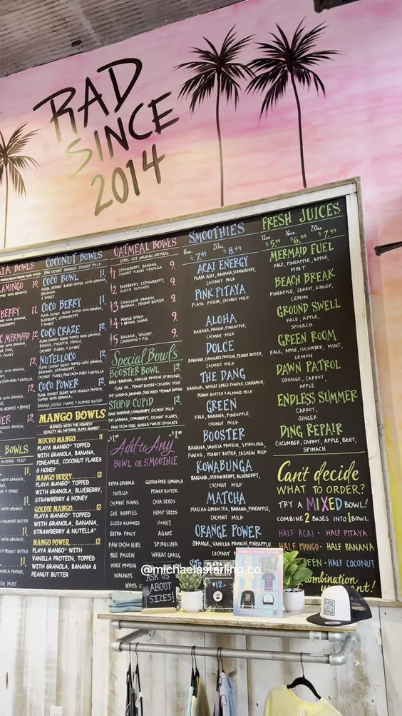 Playa bowls