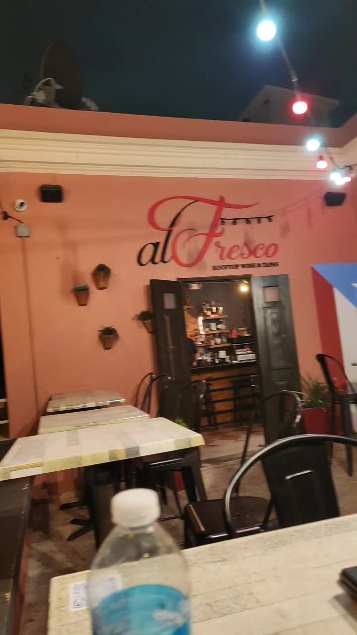 Video review of AlFresco Rooftop Wine Bar