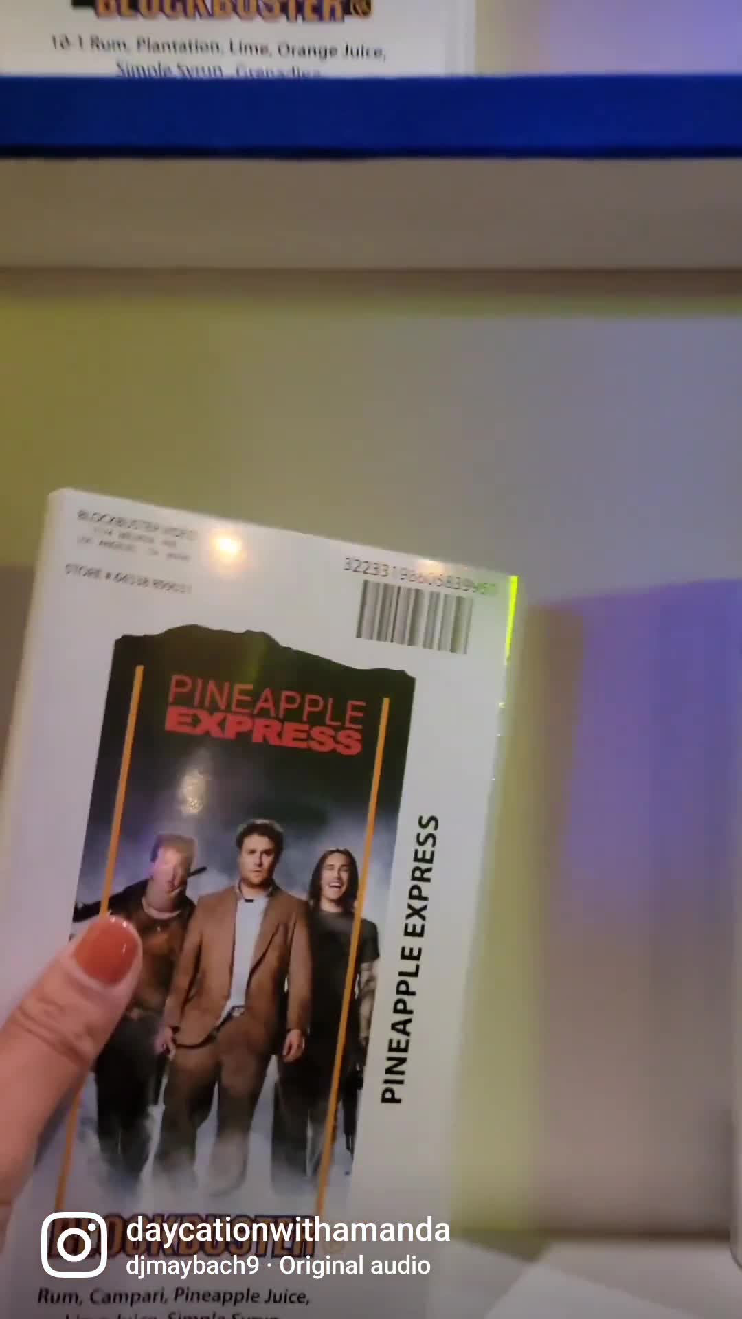 Blockbuster Pop-Up Bar