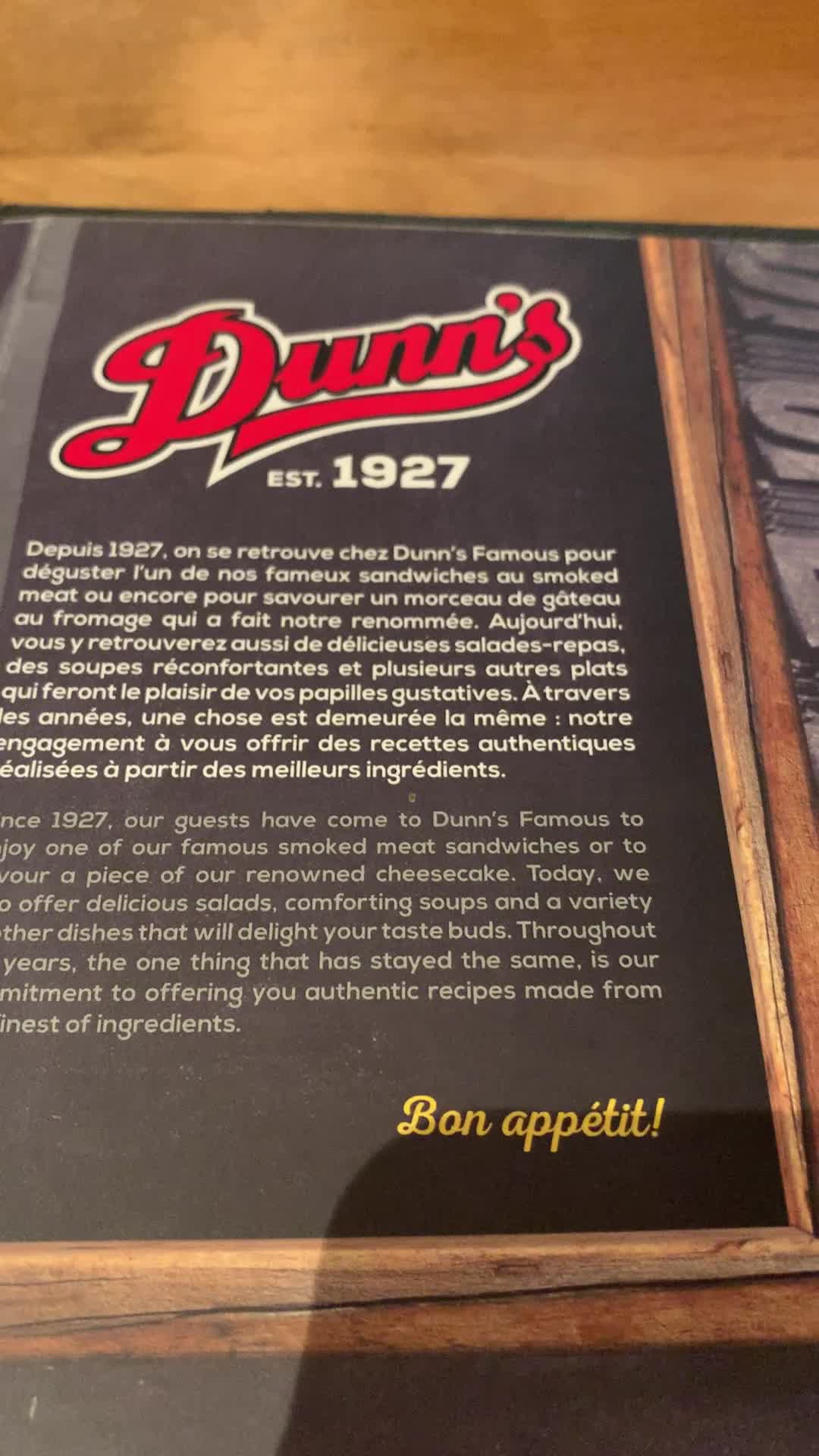 Dunn'S Famous Smoked Meat Shps
