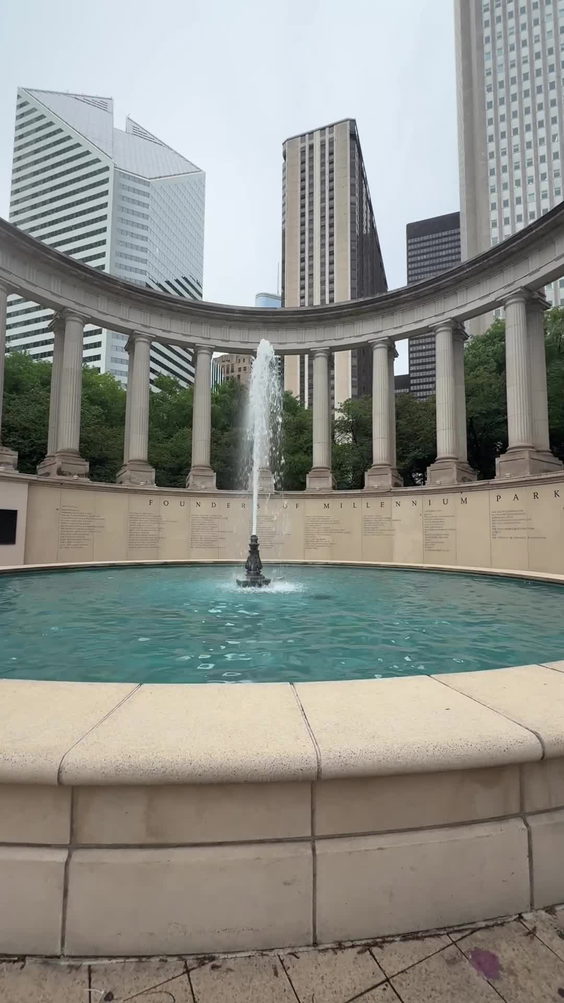 Millennium Park Plaza Pool On The Rooftop