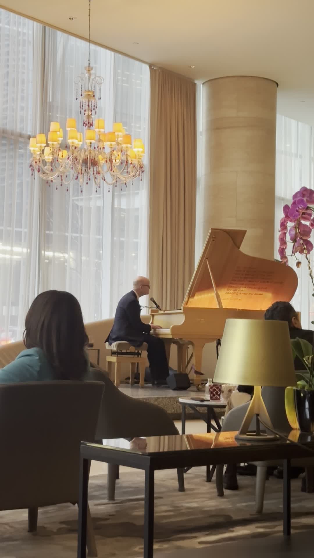 Lobby Lounge at the Shangri-La Toronto
