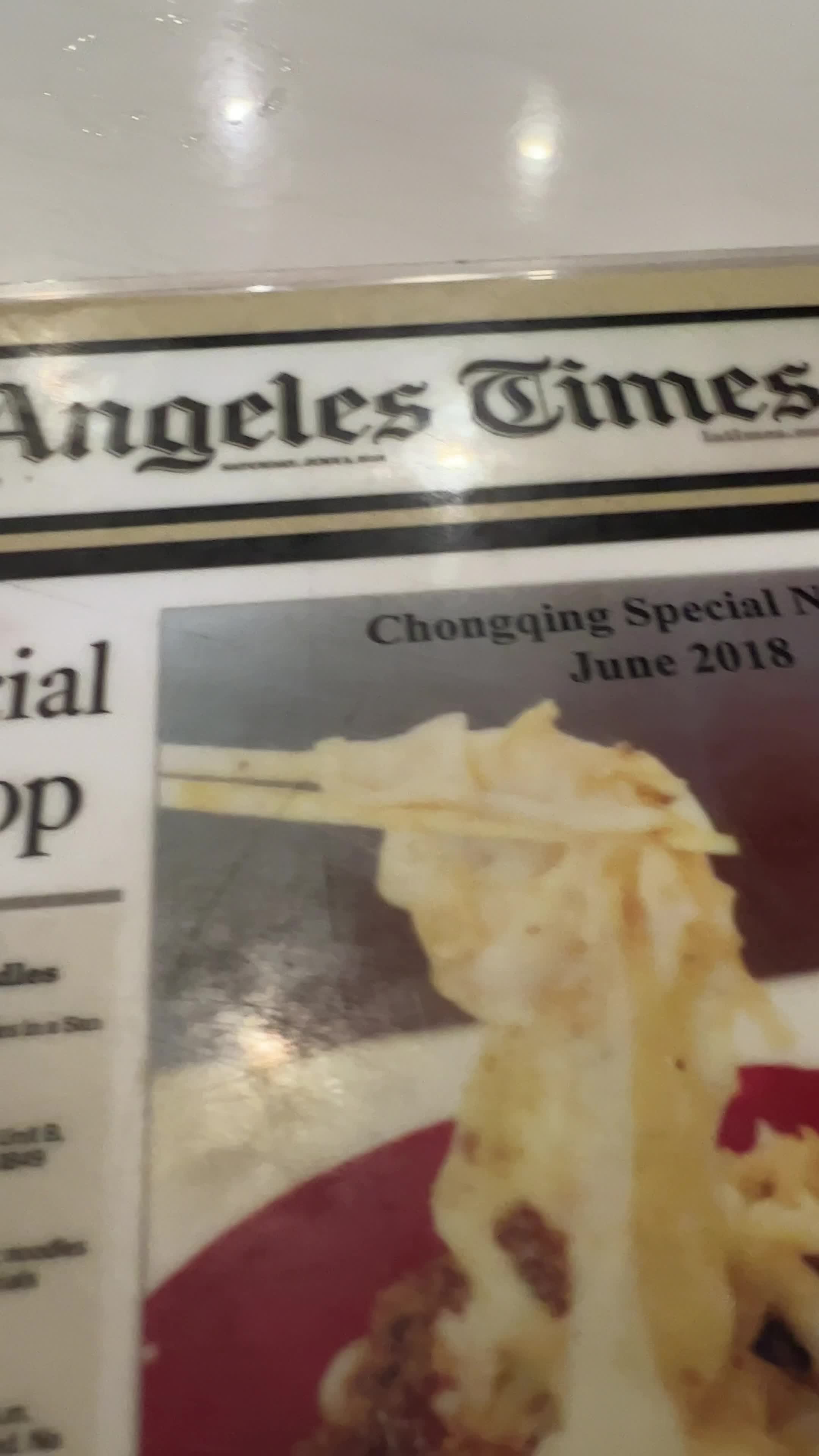 Video review of Chong Qing Special Noodles