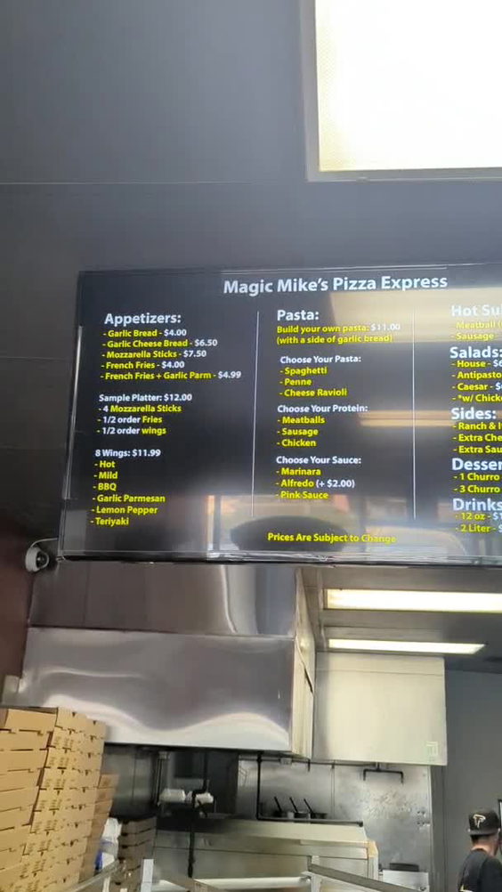 Magic Mike's Pizza Express