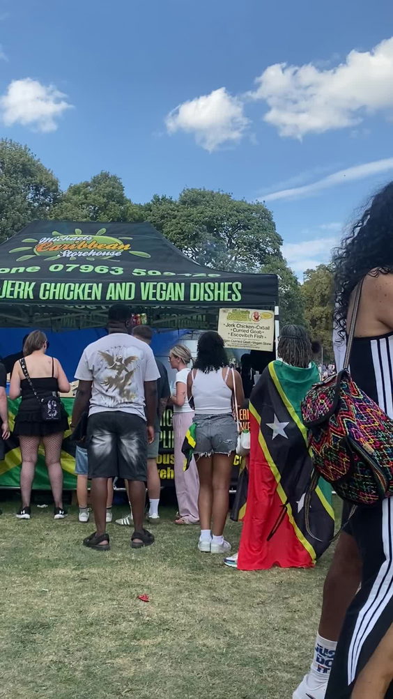 Real Jamaican dish and vegan