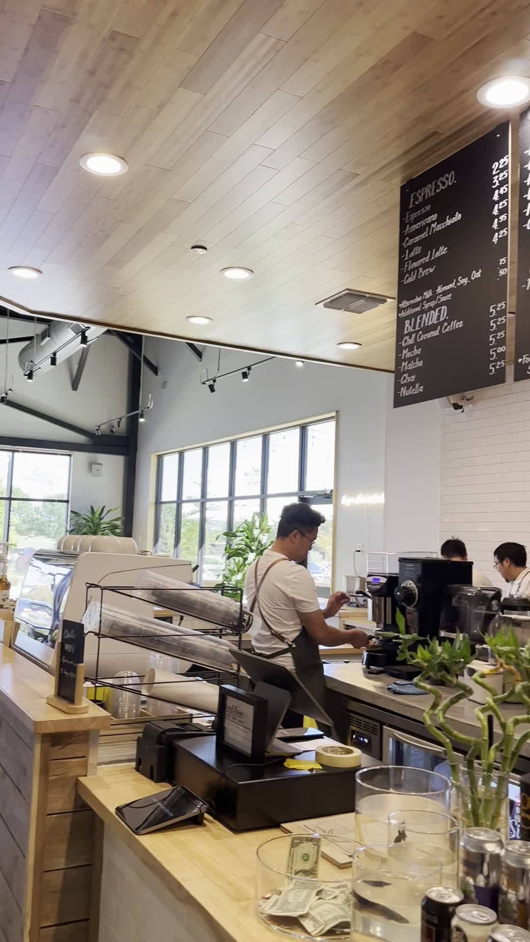 Chill coffee and wine bar