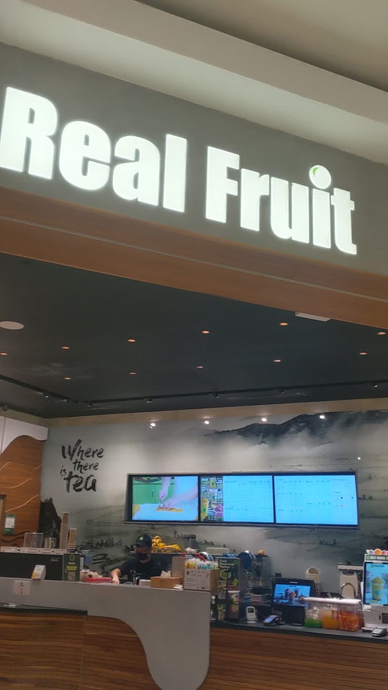 Real Fruit Bubble Tea