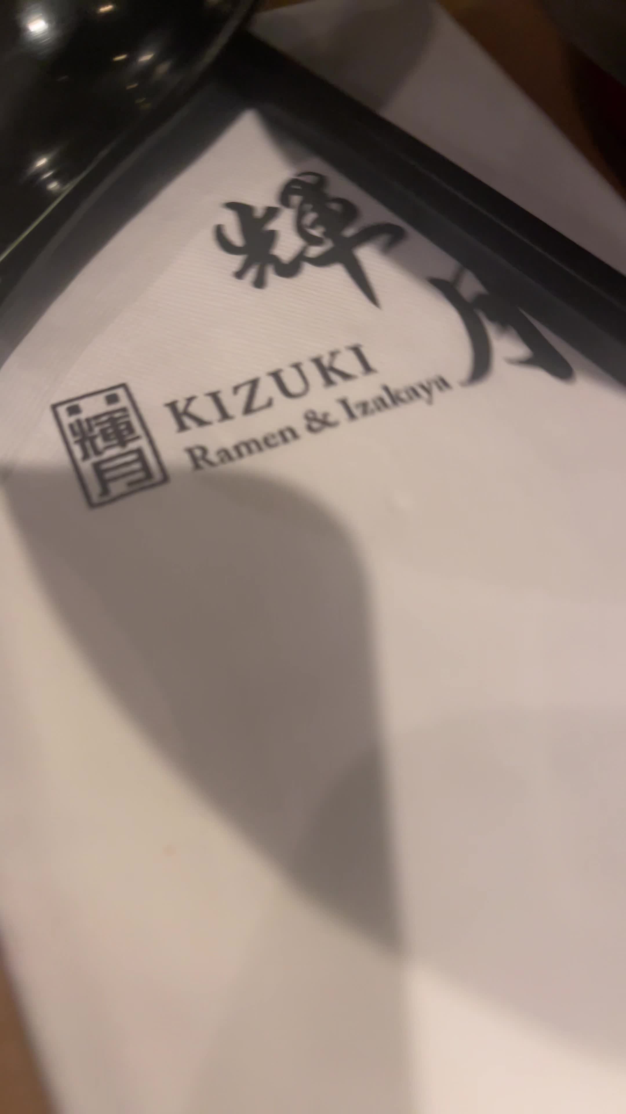 Kizuki Ramen & Izakaya