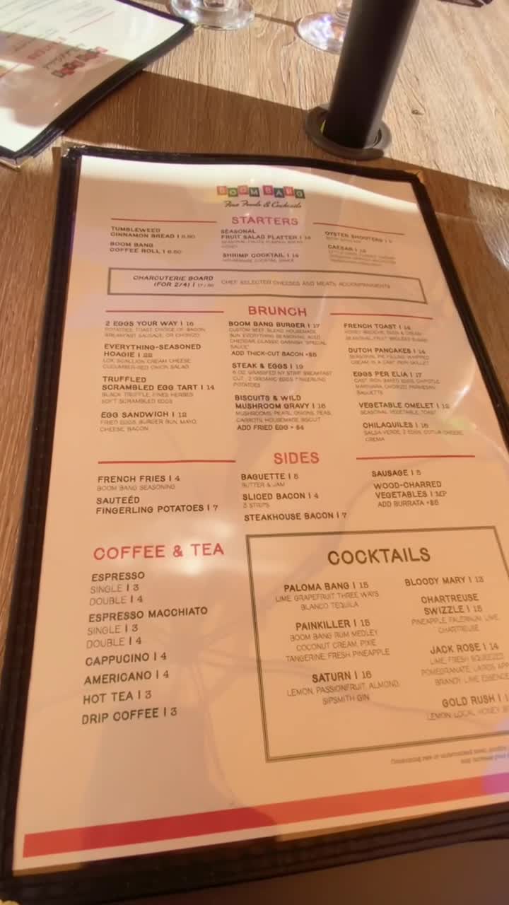 Boom Bang Fine Foods & Cocktails