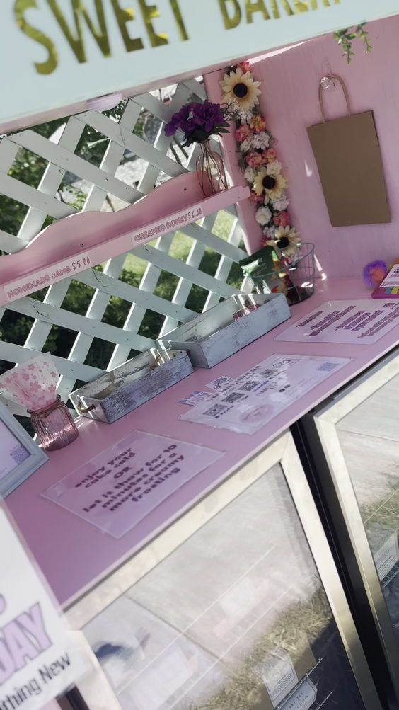 Home sweet bakery cart