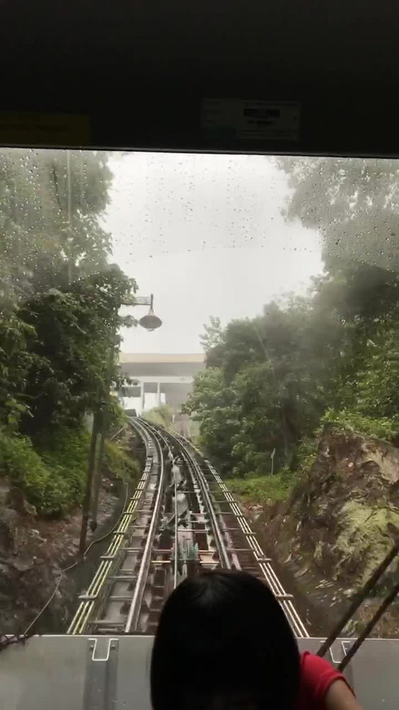 Penang Hill Funicular Train Station