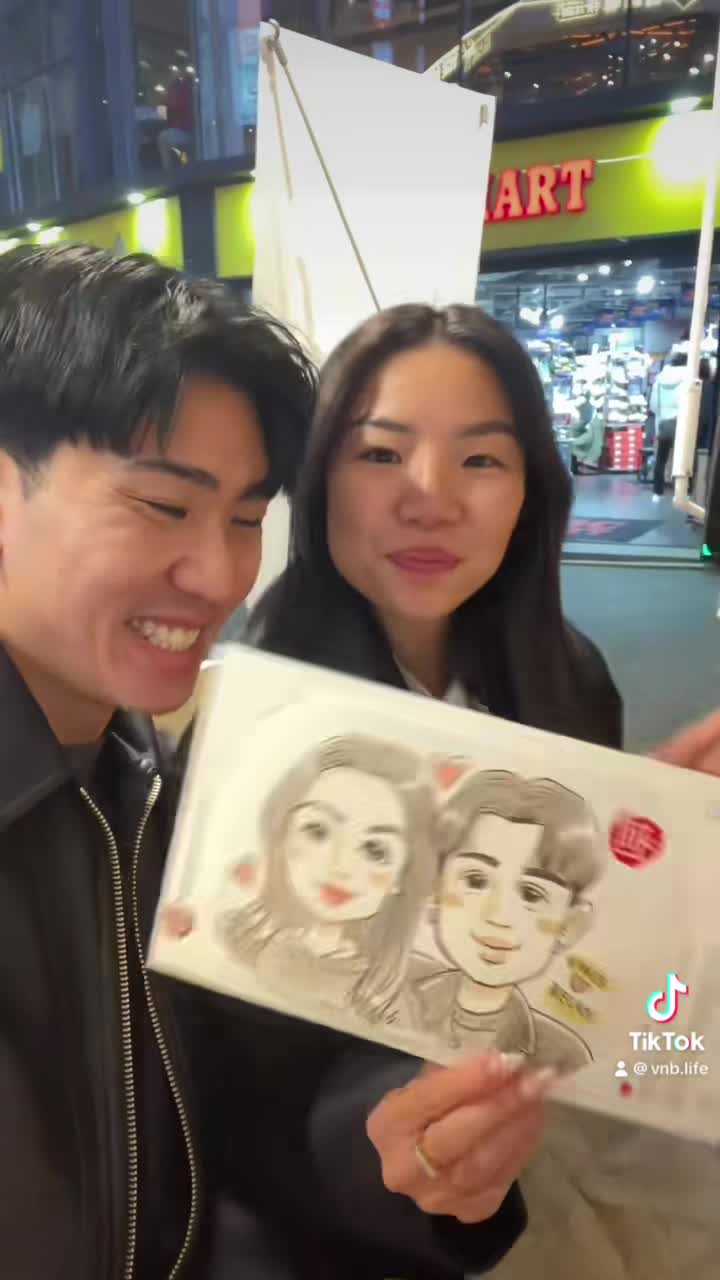 Myeongdong caricature