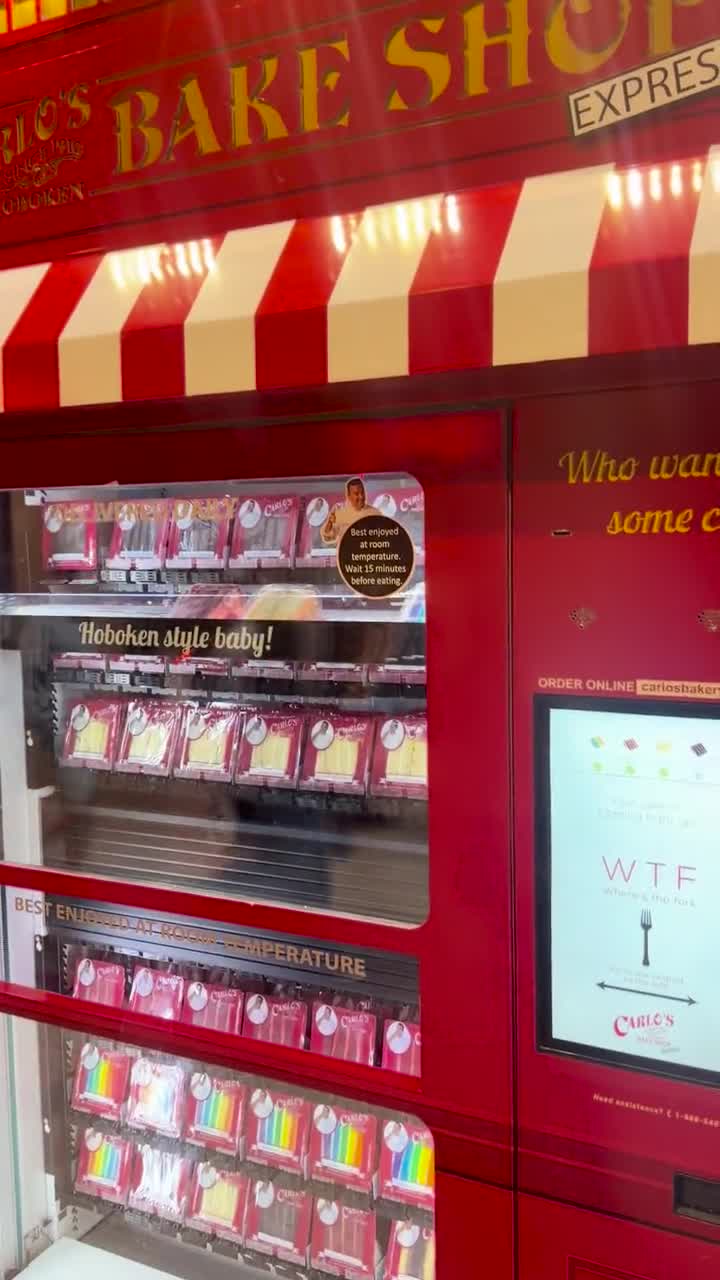 Carlo’s Bakery Vending Machine 