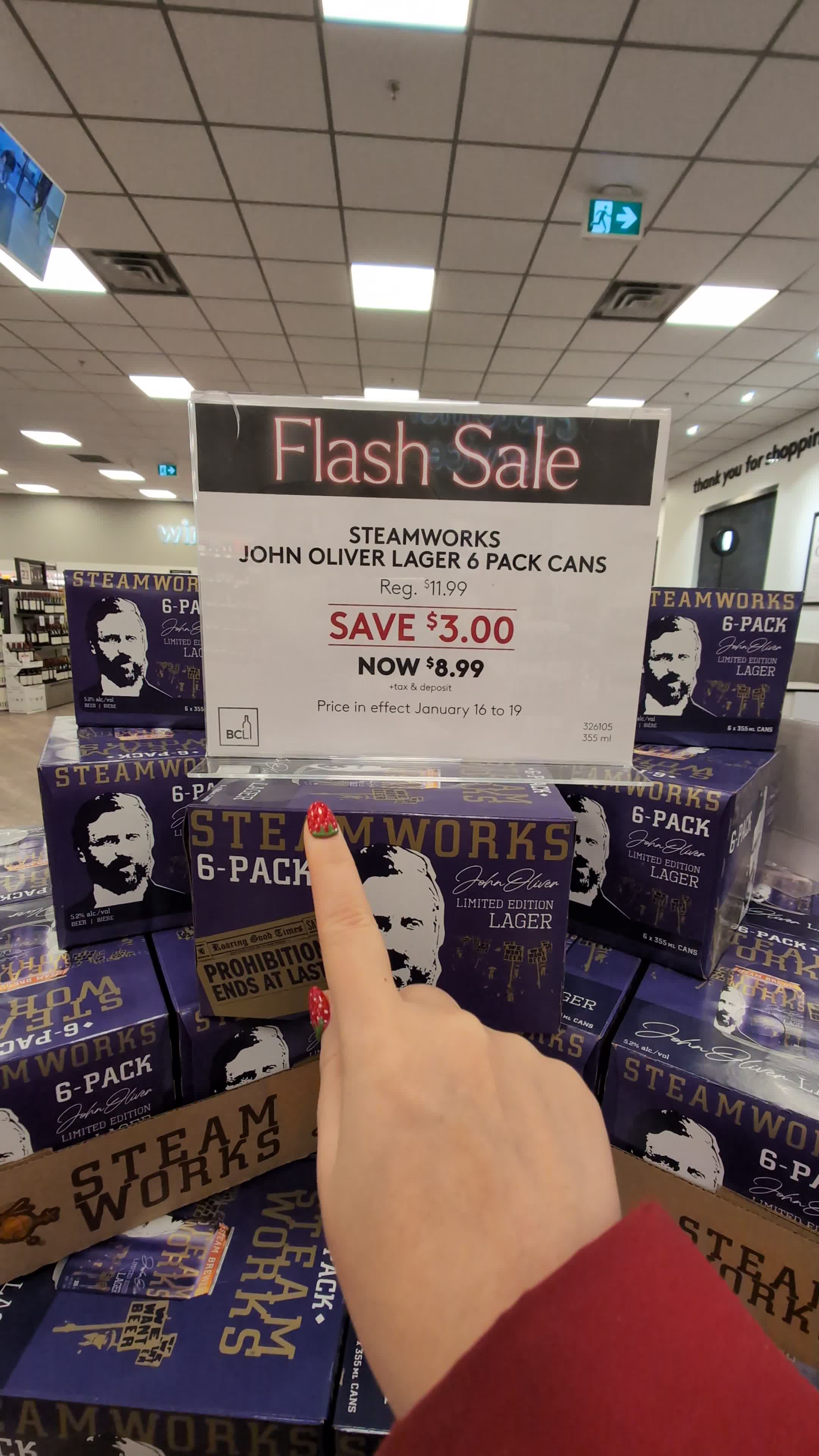 Video review of BC Liquor Store