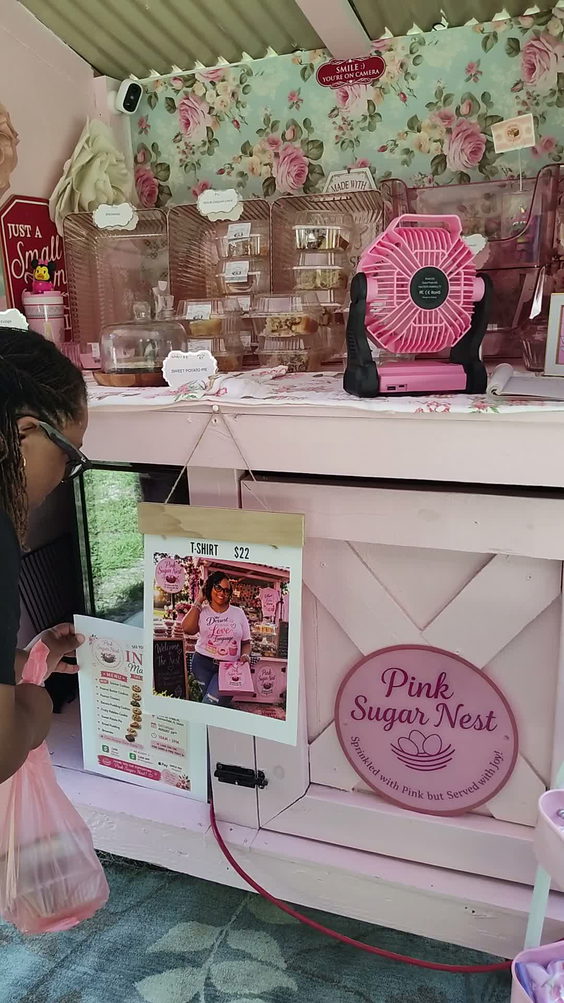 Pink Sugar Nest Farm Stand