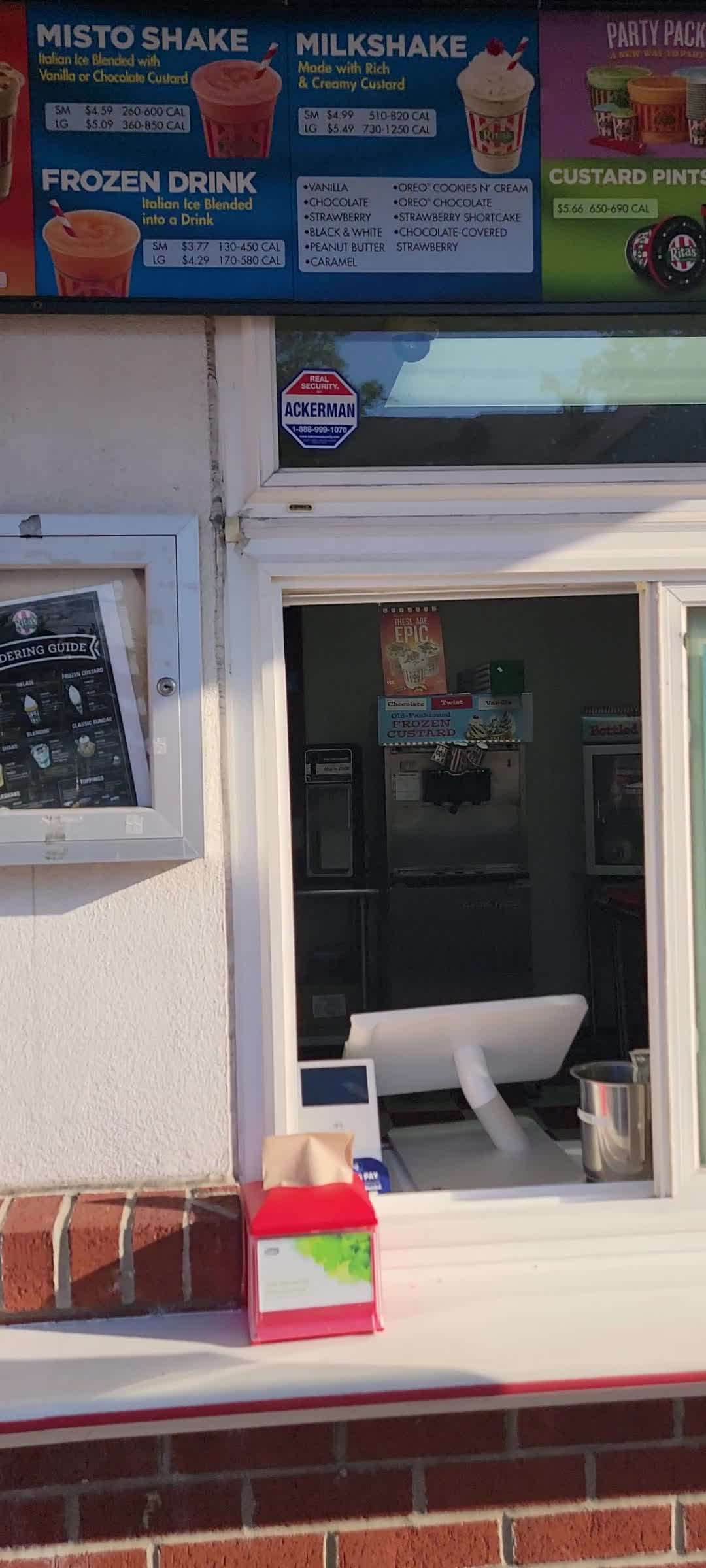 Video review of Rita's Italian Ice & Frozen Custard