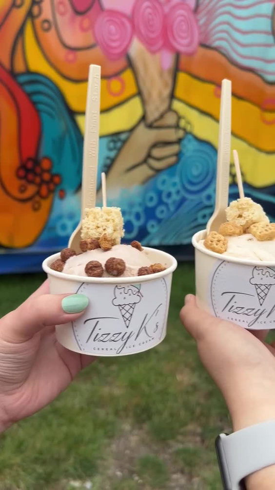 Tizzy Ks Cereal Ice Cream