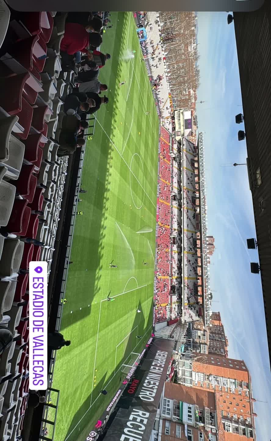 Video review of Estadio de Vallecas