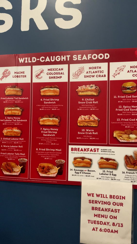 Angie’s Lobster