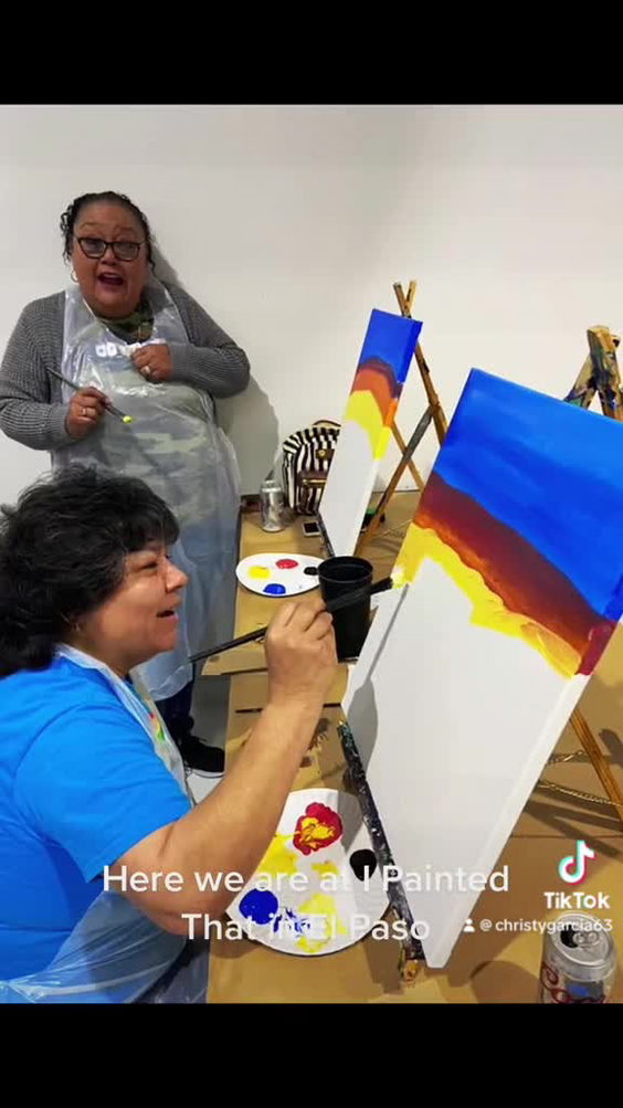 I painted that