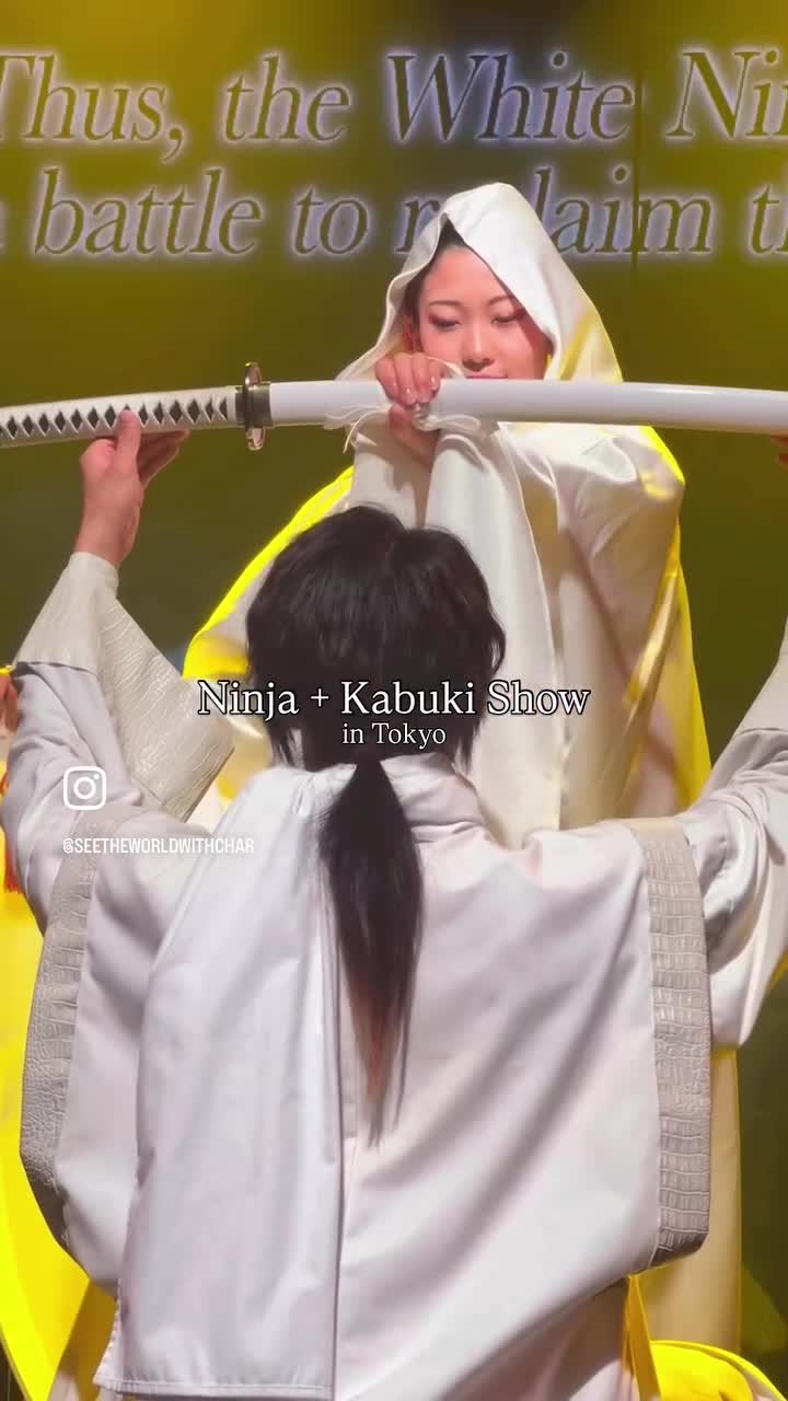 Ninja kabuki show