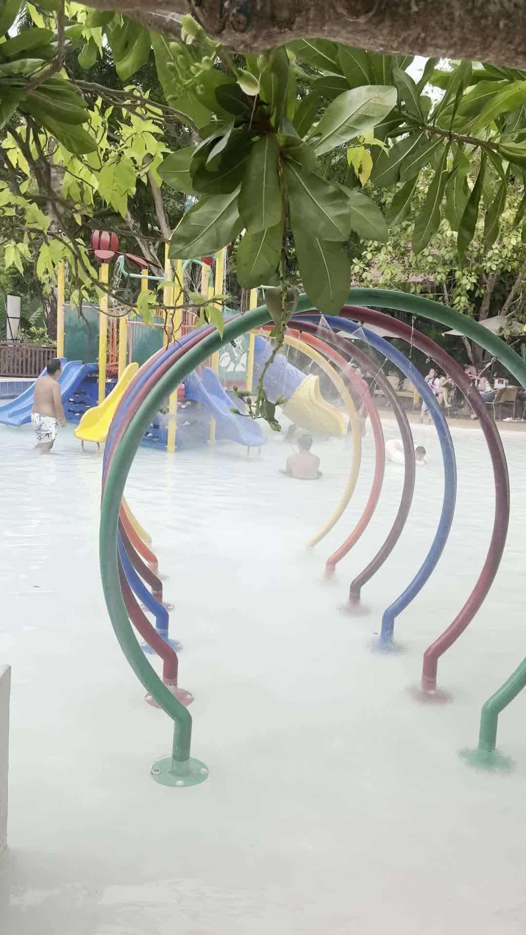 Video review of Villa Escudero Pool Area