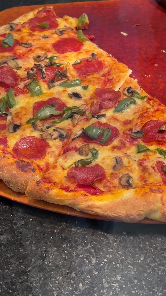Pizza On Fire